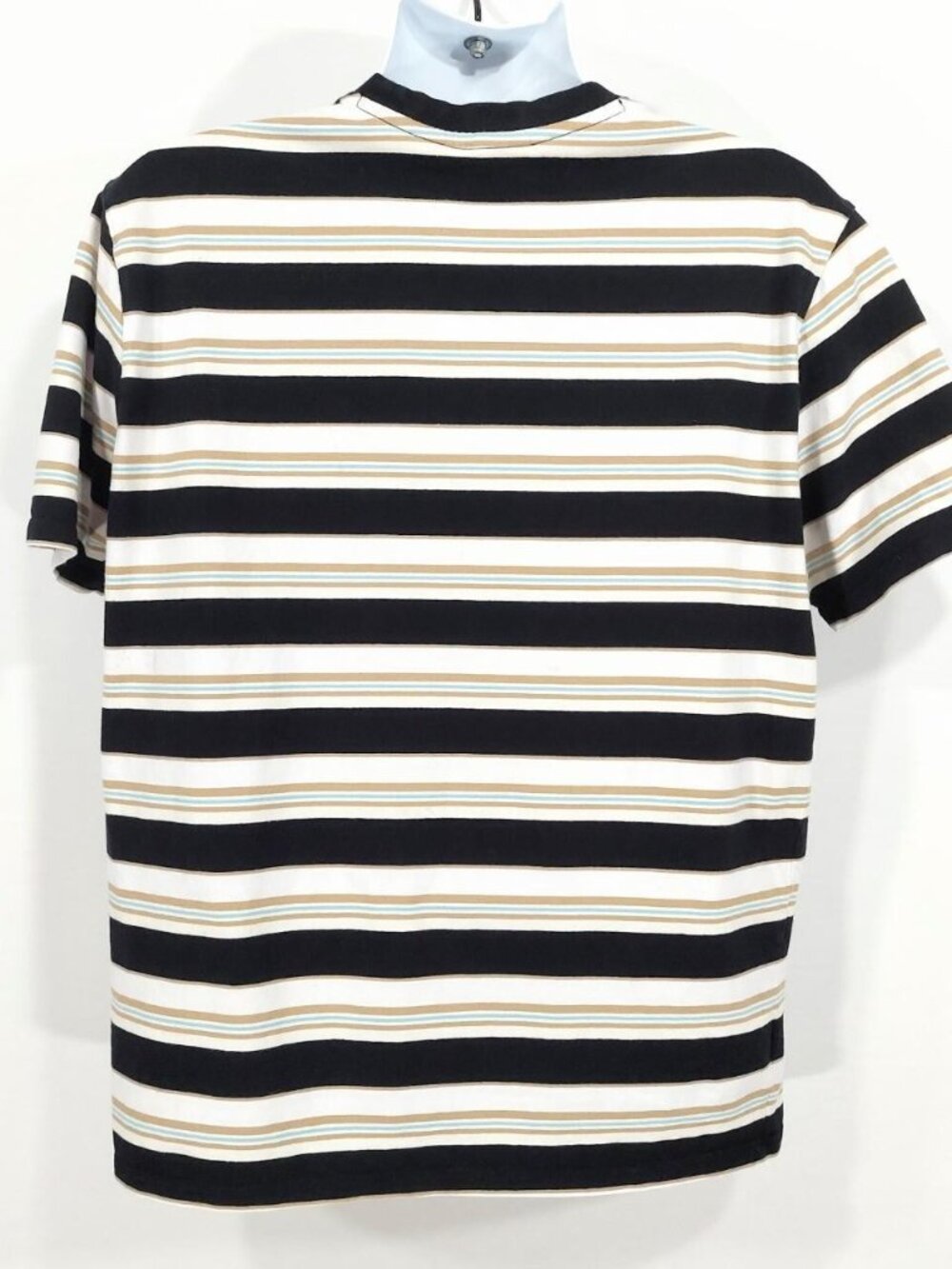 Retro Guess Originals T-Shirt Men's Sz M, Rogers Striped, Embroidered Spellout - Picture 3 of 8